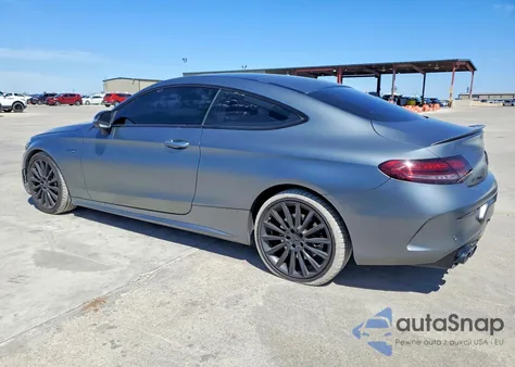 2019 Mercedes-Benz C 43 Amg z USA, uszkodzony, nr VIN WDDWJ6EB9KF798959